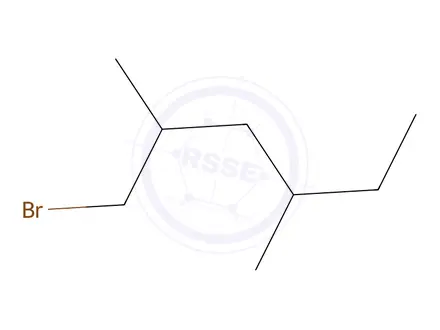 Chemical structure of 1-Bromo-2,4-dimethylhexane