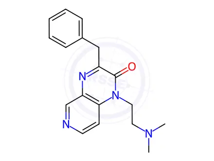 Chemical structure of Caroverine Impurity 58