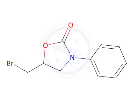 Chemical structure of 5-(Bromomethyl)-3-phenyl-1,3-oxazolidin-2-one