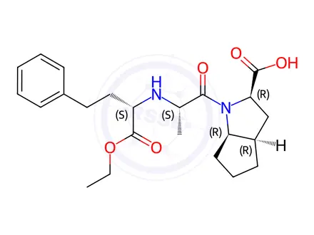 Chemical structure of Ramipril EP Impurity N