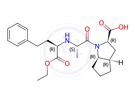 Chemical structure of Indolapril Impurity 23