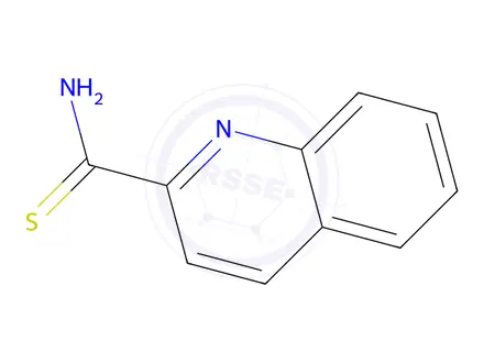 Chemical structure of Quinoline-2-carbothioamide