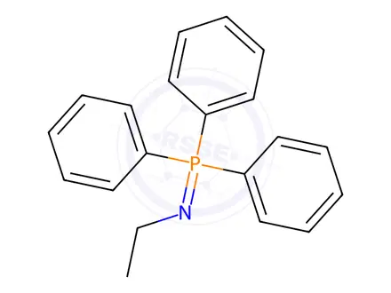 Chemical structure of N-(Triphenylphosphoranylidene)ethanamine
