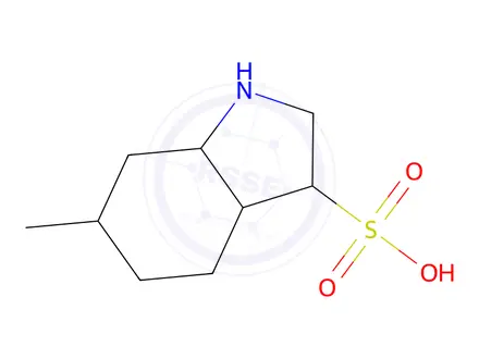 Chemical structure of 6-methyl-1H-indole-3-sulfonic acid