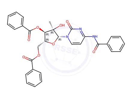 Chemical structure of Sofosbuvir Impurity 258