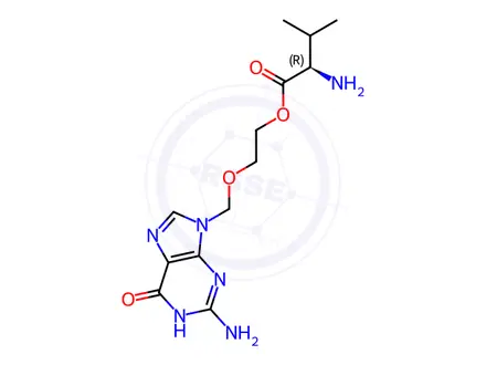 Chemical structure of Valaciclovir EP Impurity R