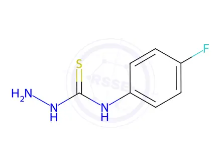 Chemical structure of 4-(4-Fluorophenyl)-3-thiosemicarbazide