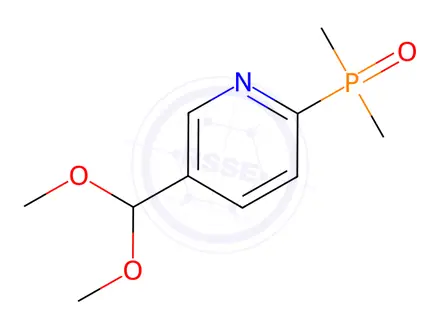Chemical structure of (5-(Dimethoxymethyl)pyridin-2-yl)dimethylphosphine oxide