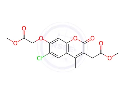 Chemical structure of Cloricromene Impurity 123