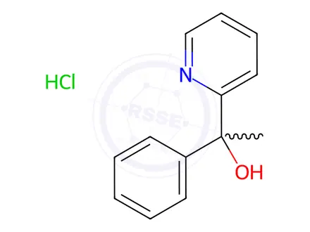 Chemical structure of Doxylamine Succinate EP Impurity B Hydrochloride