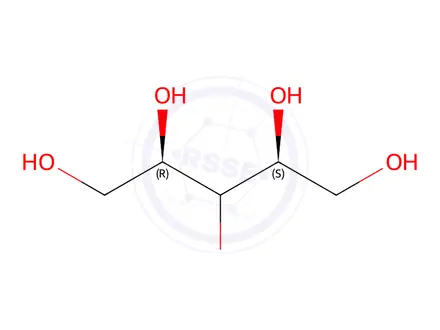 Chemical structure of Adonitol
