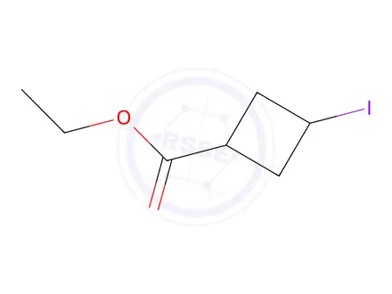 Chemical structure of Ethyl 3-iodocyclobutanecarboxylate