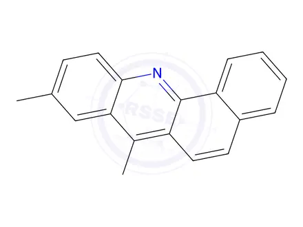 Chemical structure of 7,9-Dimethylbenz[c]acridine