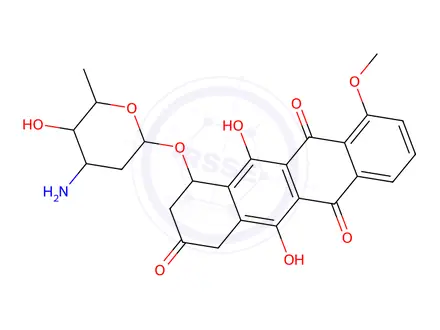 Chemical structure of Doxorubicin Impurity 11