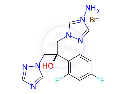 Chemical structure of Fluconazole EP Impurity I