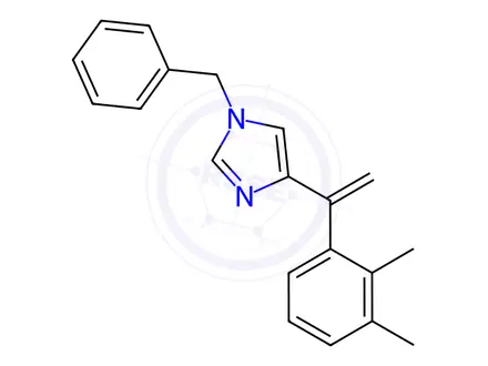 Chemical structure of 3-Benzyl vinyl medetomidine