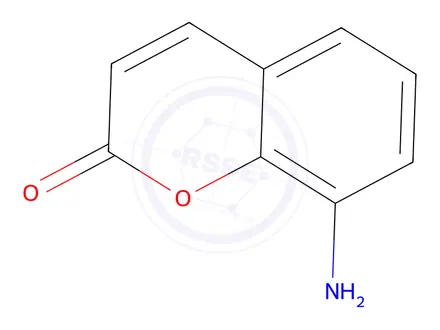 Chemical structure of 8-Amino-2H-chromen-2-one