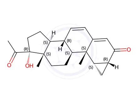 Chemical structure of Cyproterone Acetate Impurity 18