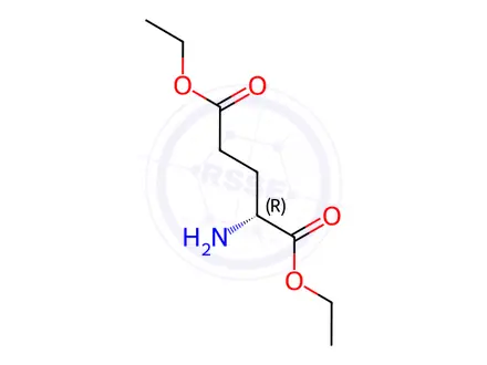 Chemical structure of Diethyl D-Glutamate