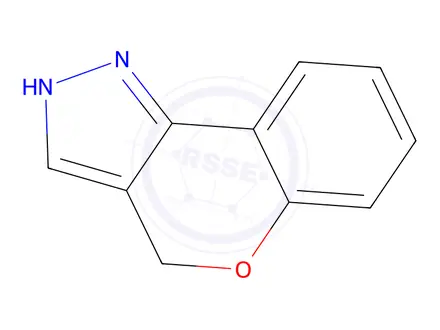 Chemical structure of 2,4-Dihydrochromeno[4,3-c]pyrazole