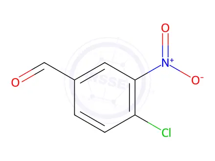 Chemical structure of 4-Chloro-3-nitrobenzaldehyde