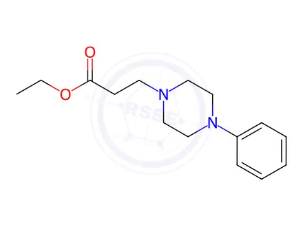 Chemical structure of Ethyl 3-(4-phenylpiperazin-1-yl)propanoate dihydrochloride,97%