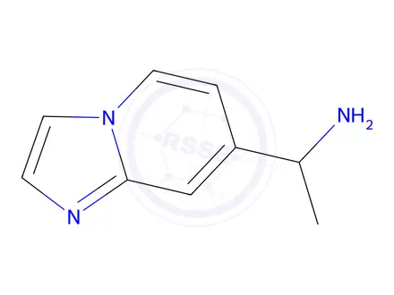 Chemical structure of 1-(4-hydroimidazo[1,2-a]pyridin-7-yl)ethylamine