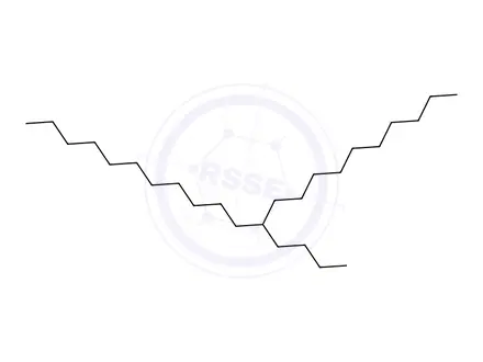 Chemical structure of 11-butyldocosane