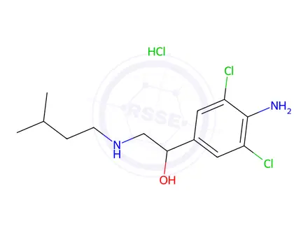 Chemical structure of Clenisopenterol hydrochloride