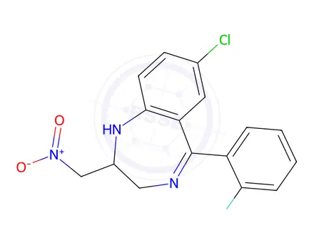 Chemical structure of Midazolam Impurity 51