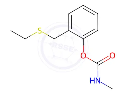 Chemical structure of Ethiofencarb