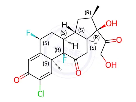 Chemical structure of Halometasone Impurity 21