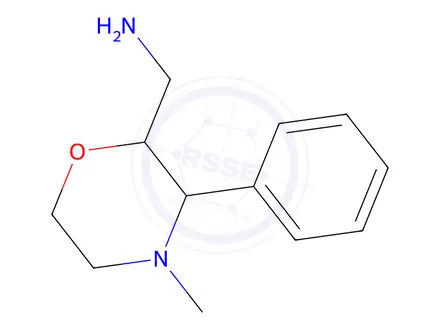 Chemical structure of (4-Methyl-3-phenylmorpholin-2-yl)methanamine