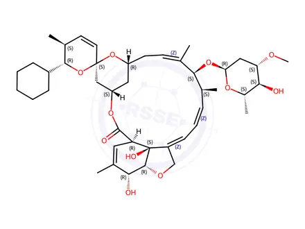 Chemical structure of Selamectin Impurity 11