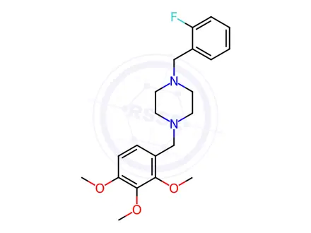 Chemical structure of Lomerizine Impurity 197