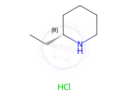 Chemical structure of (R)-2-Ethylpiperidine hydrochloride