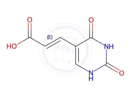 Chemical structure of Uracil Impurity 101