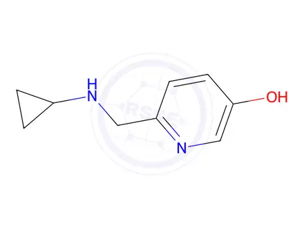 Chemical structure of 6-[(cyclopropylamino)methyl]pyridin-3-ol