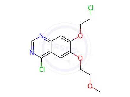 Chemical structure of Erlotinib EP Impurity I