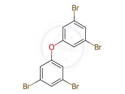 Chemical structure of 3,3',5,5'-Tetrabromodiphenyl Ether