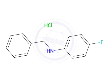 Chemical structure of N-Benzyl-4-fluoroaniline Hydrochloride
