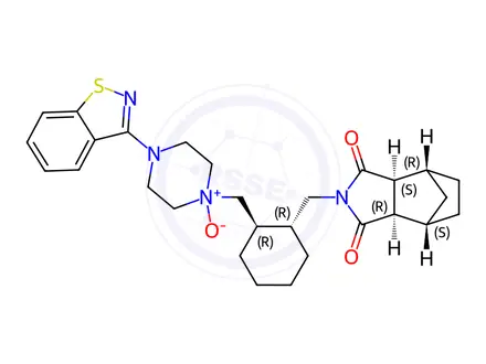 Chemical structure of Lurasidone Impurity 133