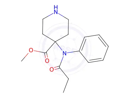 Chemical structure of Remifentanil Impurity 14 (Remifentanil EP Impurity A)