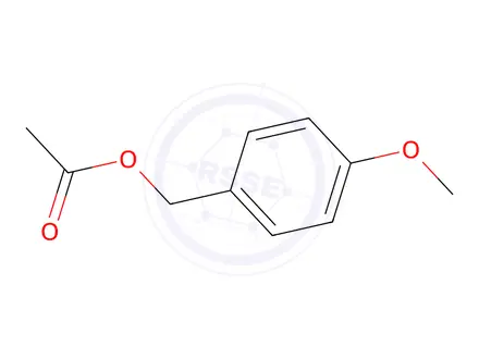 Chemical structure of ANISYL ACETATE