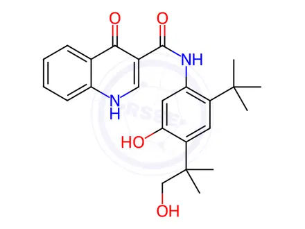 Chemical structure of Hydroxymethyl Ivacaftor