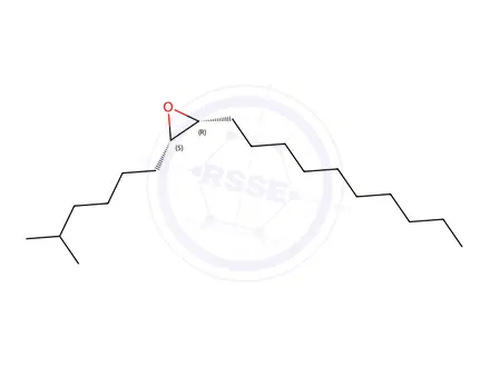 Chemical structure of (±)-Disparlure