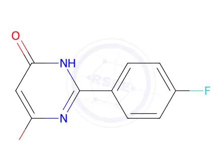 Chemical structure of 2-(4-Fluorophenyl)-6-hydroxypyrimidin-4(3H)-one