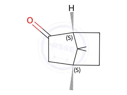 Chemical structure of Epicamphor