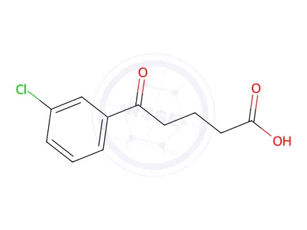 Chemical structure of 5-(3-Chlorophenyl)-5-oxovaleric acid