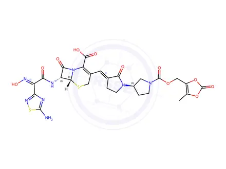 Chemical structure of Cefpirome Impurity 20